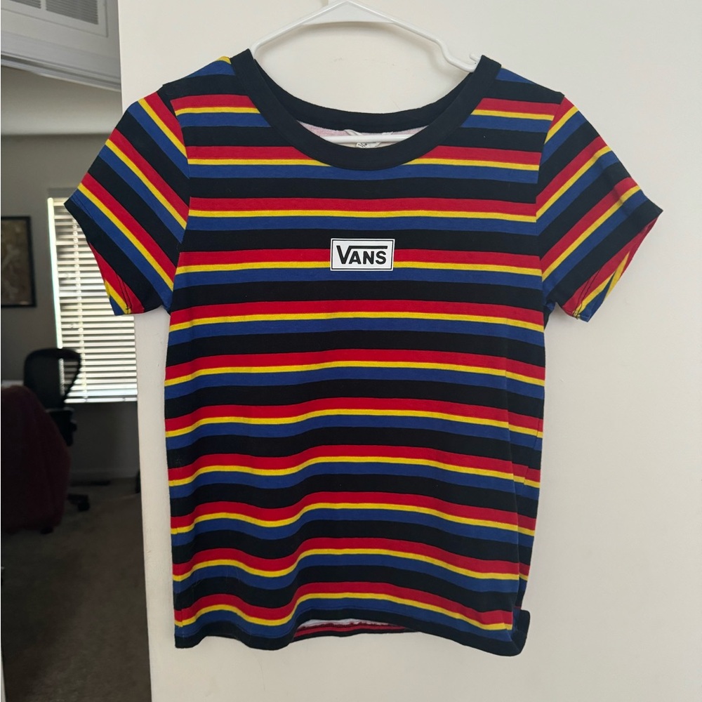 Vans - woman’s baby doll tee size small